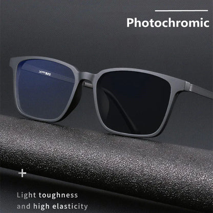 Photochromic Reading Glasses – Ultralight Titanium Eyewear with Anti Blue Light Lenses - ZOOMNSTORE