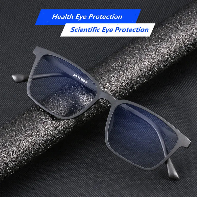 Photochromic Reading Glasses – Ultralight Titanium Eyewear with Anti Blue Light Lenses - ZOOMNSTORE