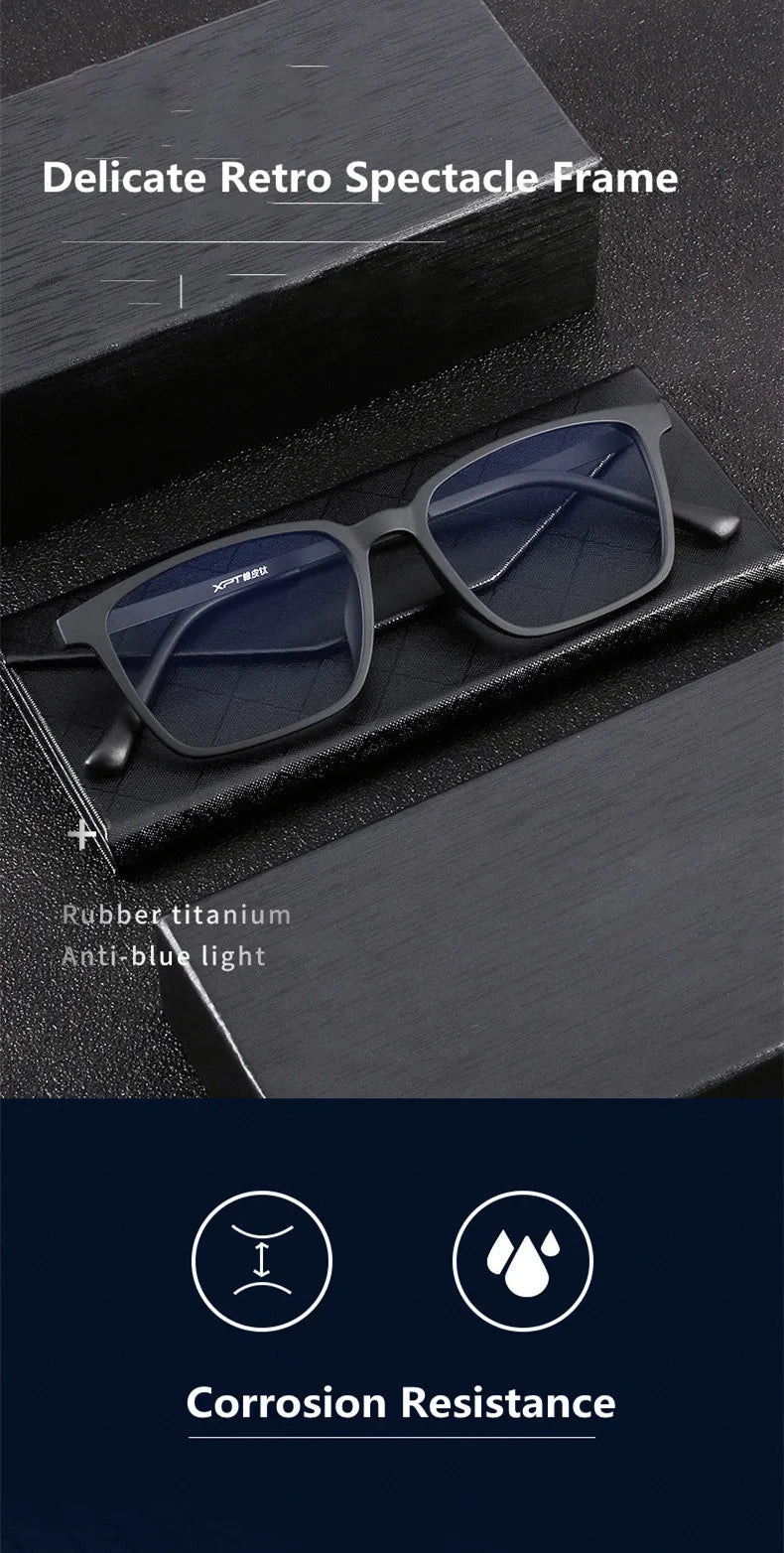 Photochromic Reading Glasses – Ultralight Titanium Eyewear with Anti Blue Light Lenses - ZOOMNSTORE