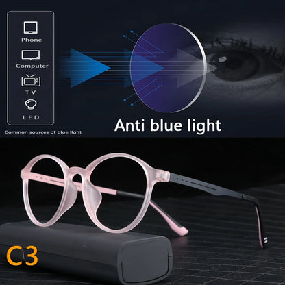 Photochromic Reading Glasses - Ultralight Titanium Frame, Blue Light Protection - ZOOMNSTORE