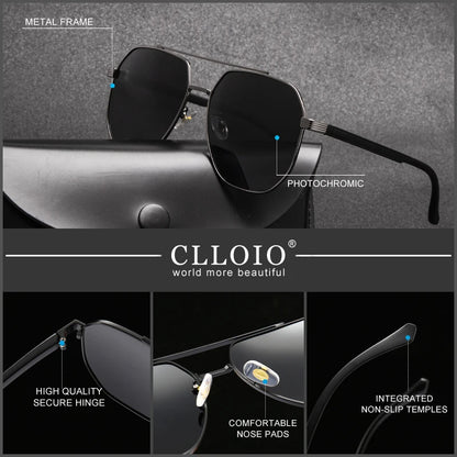 Photochromic Sunglasses - Polarized Driving Shades for Men Women | UV400 Protection - ZOOMNSTORE