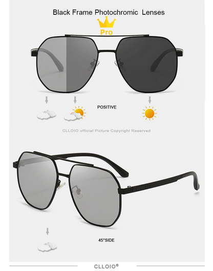 Photochromic Sunglasses - Polarized Driving Shades for Men Women | UV400 Protection - ZOOMNSTORE