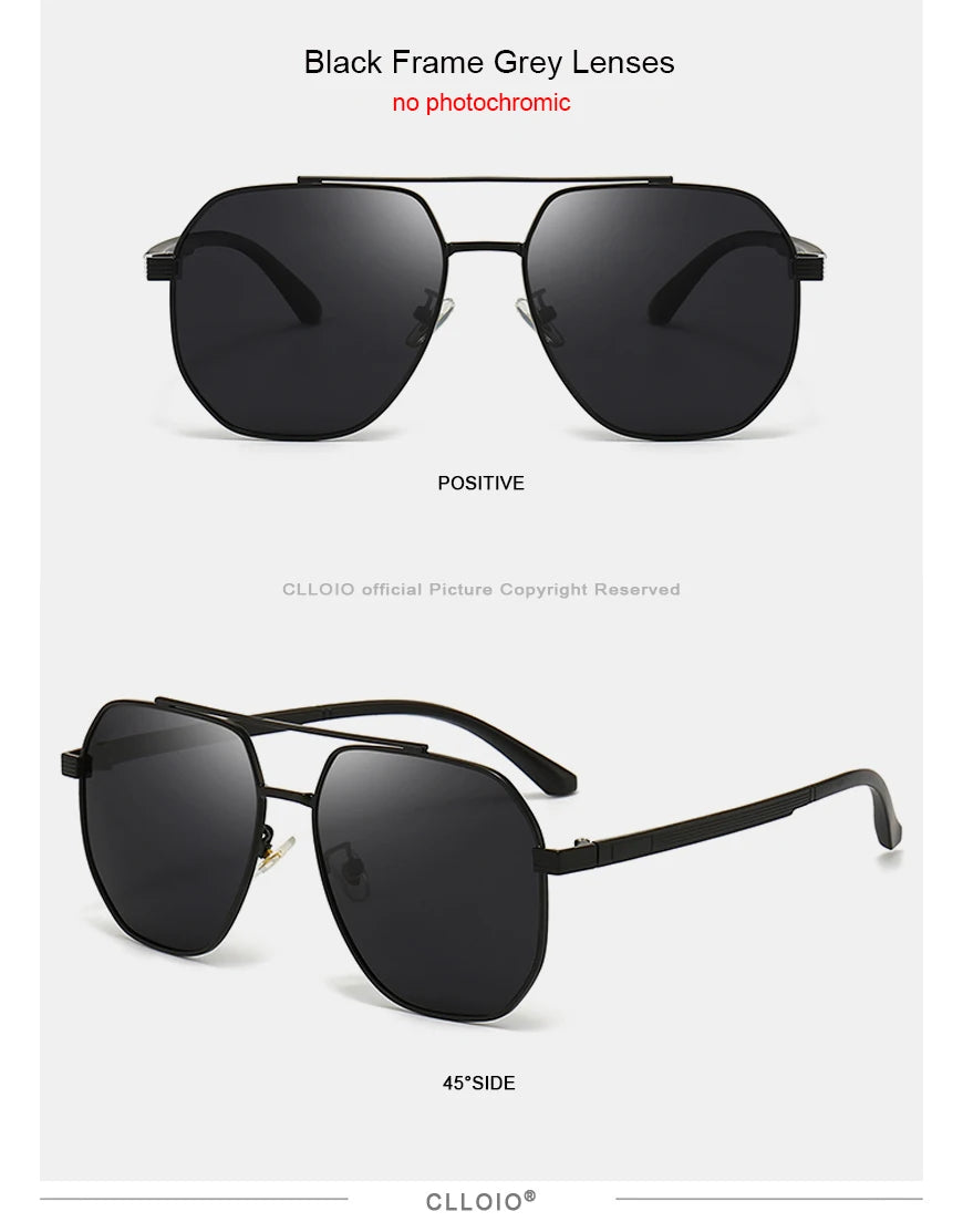 Photochromic Sunglasses - Polarized Driving Shades for Men Women | UV400 Protection - ZOOMNSTORE