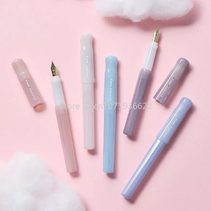 Pilot Kakuno Fountain Pen - Madoromi Dream Series Interchangeable Ink Dispenser Gift - ZOOMNSTORE