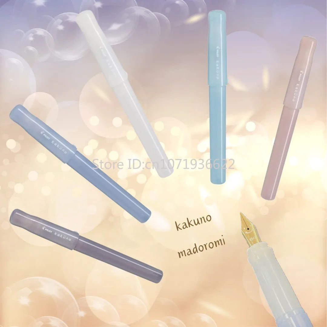 Pilot Kakuno Fountain Pen - Madoromi Dream Series Interchangeable Ink Dispenser Gift - ZOOMNSTORE