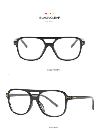 Pilot Sunglasses Women - Oversized Double Bridge Oval Goggles UV400 Protection - ZOOMNSTORE