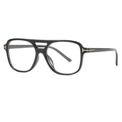 Pilot Sunglasses Women - Oversized Double Bridge Oval Goggles UV400 Protection - ZOOMNSTORE