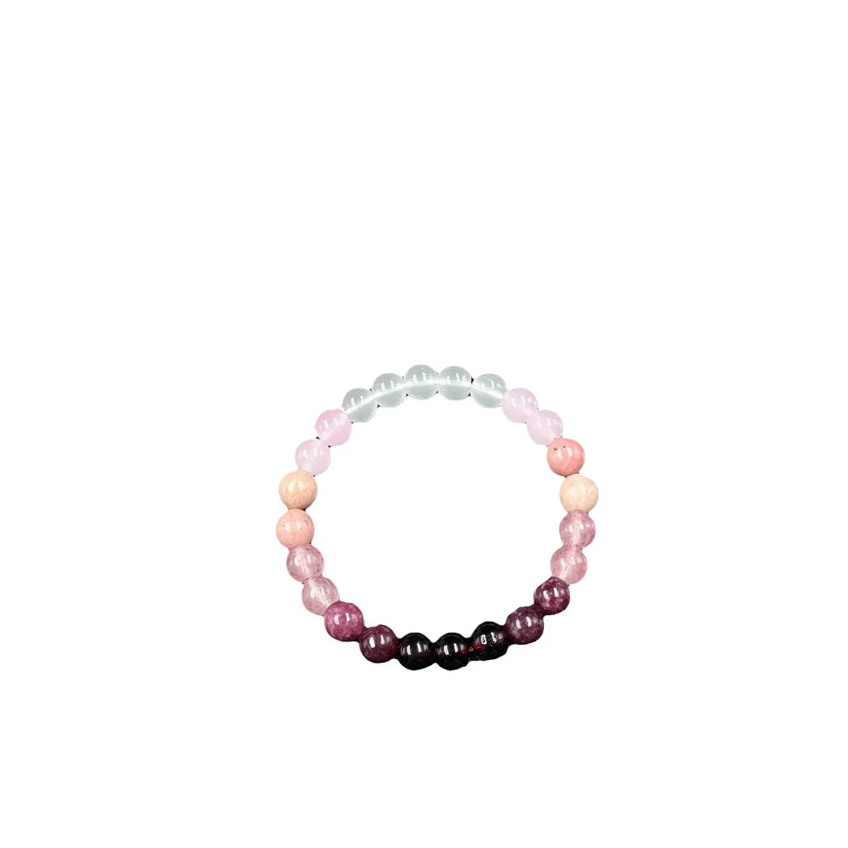 Pink Amethyst Bracelet - Handmade Natural Stone Self Love Jewelry for Couples - ZOOMNSTORE