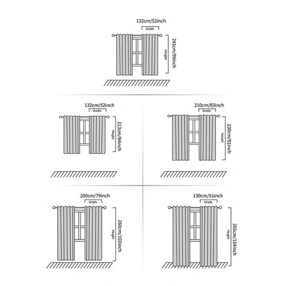 Pink Blackout Curtains - Double Layer Girls Bedroom Curtains | French Window Drapes - ZOOMNSTORE