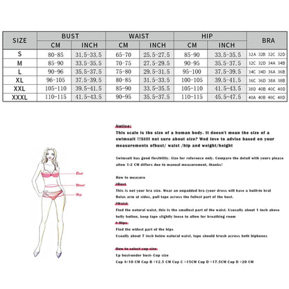 Pink Crochet Bikini – Women's Swimwear Two Piece Swimsuit With Adjustable Straps - ZOOMNSTORE