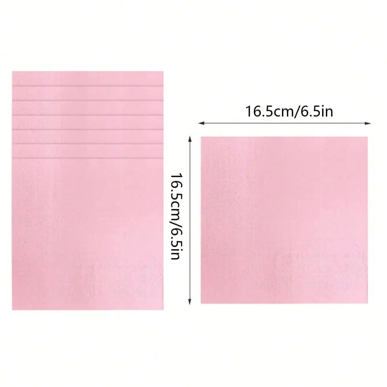 Pink Party Supplies Set - Disposable Plates Spoons Forks Knives - ZOOMNSTORE