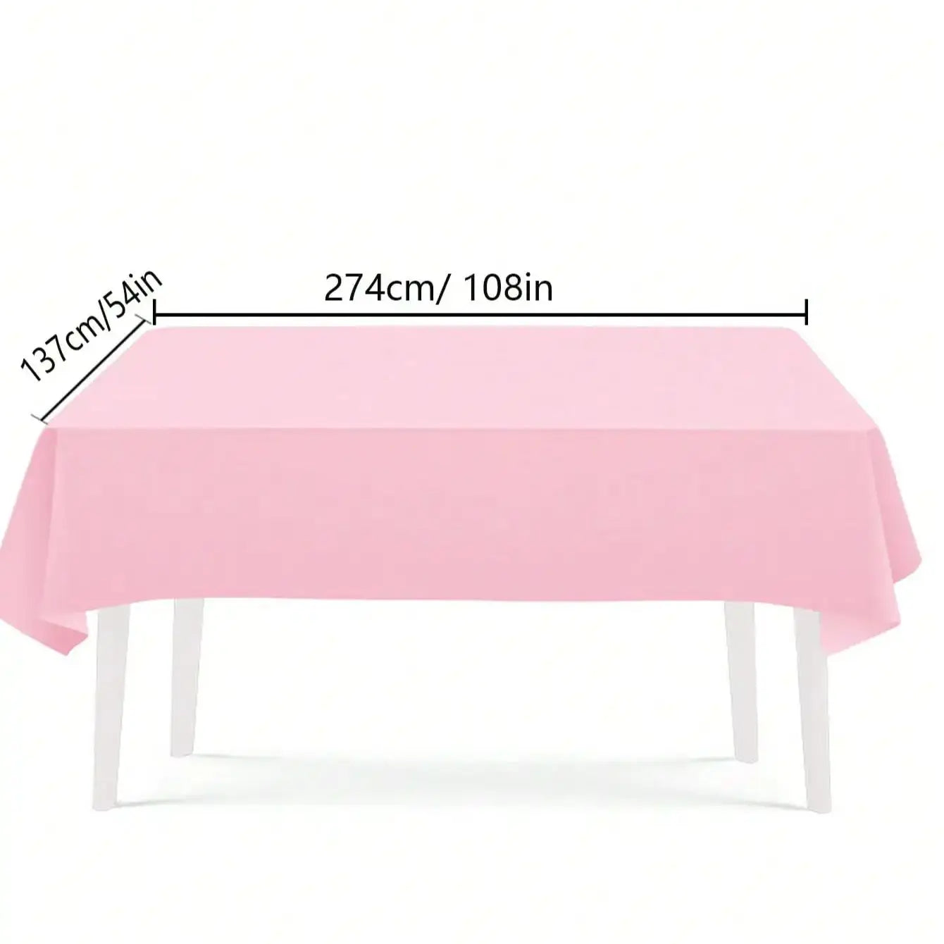 Pink Party Supplies Set - Disposable Plates Spoons Forks Knives - ZOOMNSTORE