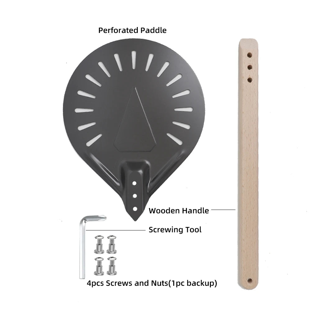 Adjustable Pizza Peel - Nonstick Pizza Turner for Oven Baking - ZOOMNSTORE