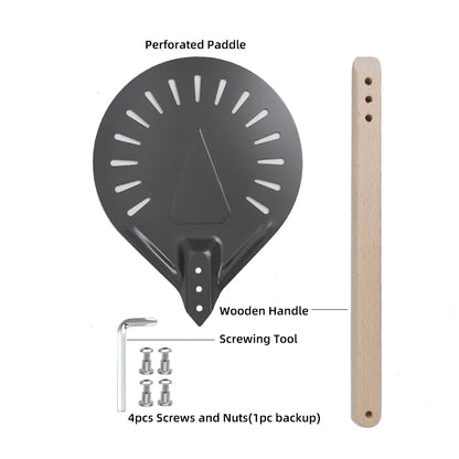Adjustable Pizza Peel - Nonstick Pizza Turner for Oven Baking - ZOOMNSTORE