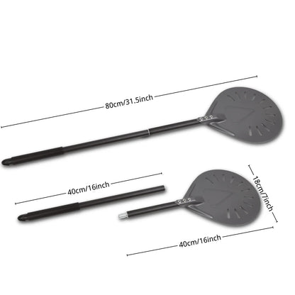 Adjustable Pizza Peel - Nonstick Pizza Turner for Oven Baking - ZOOMNSTORE