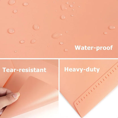 Colored Plastic 3-Ring Folders with Pockets - Heavy Duty Pastel 4 Pack - ZOOMNSTORE