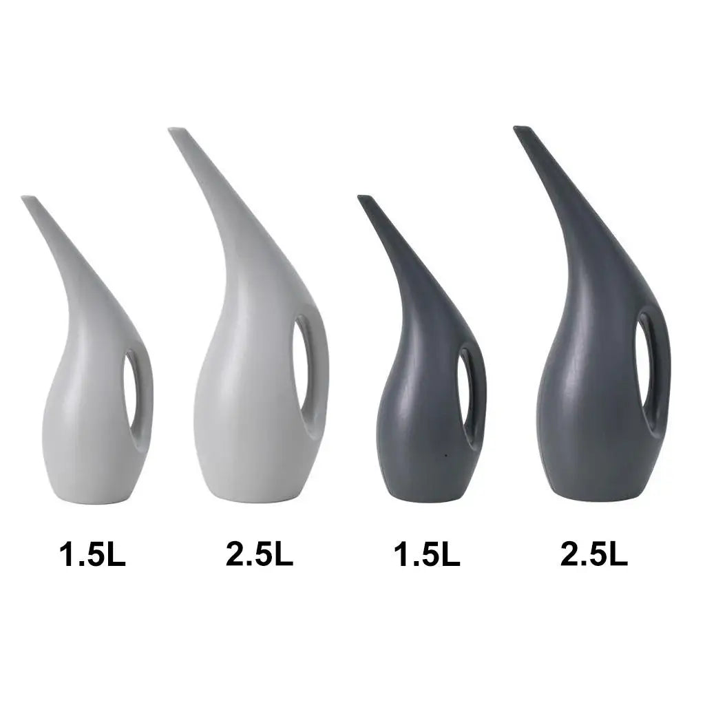 Plastic Garden Watering Can – Large Capacity Long Nozzle Watering Pot for Indoor & Outdoor Plants - ZOOMNSTORE