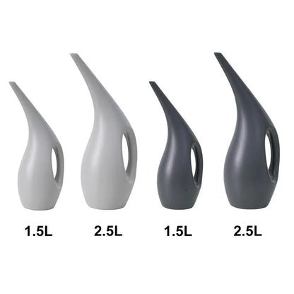 Plastic Garden Watering Can – Large Capacity Long Nozzle Watering Pot for Indoor & Outdoor Plants - ZOOMNSTORE