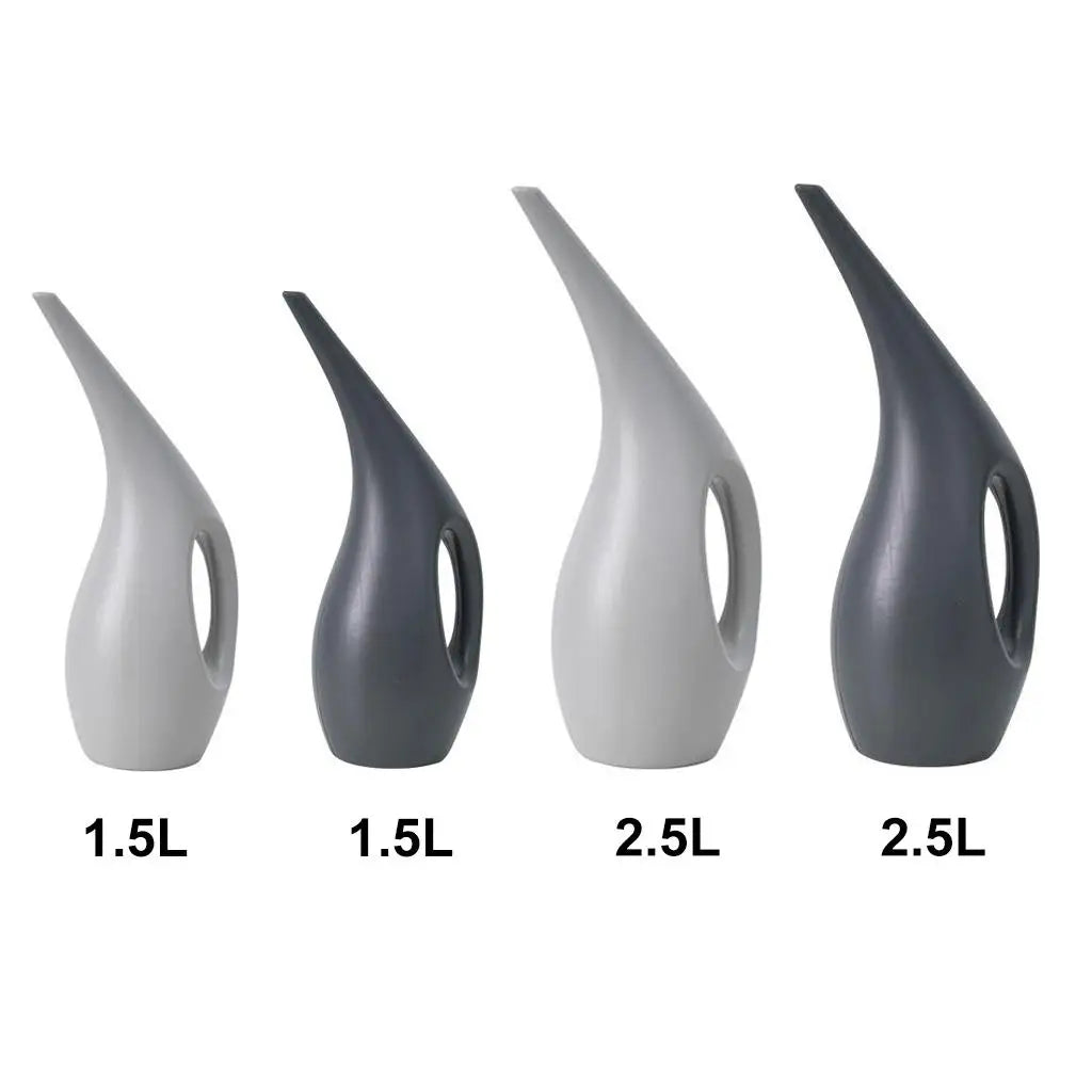 Plastic Garden Watering Can – Large Capacity Long Nozzle Watering Pot for Indoor & Outdoor Plants - ZOOMNSTORE