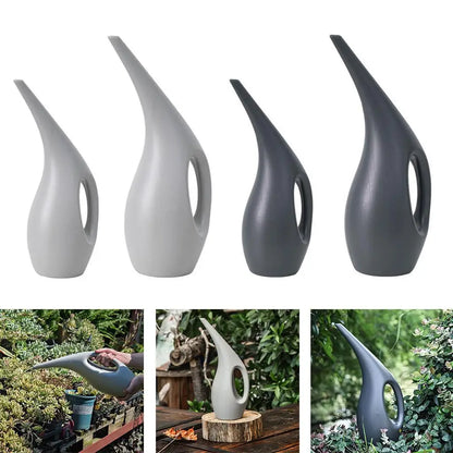 Plastic Garden Watering Can – Large Capacity Long Nozzle Watering Pot for Indoor & Outdoor Plants - ZOOMNSTORE