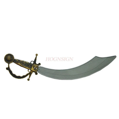 Toy Swords Halloween Costume Party Props Plastic Sword Toy Pirates Sword Foam Simulation Pirates Sword Kid Cosplay Gifts - ZOOMNSTORE
