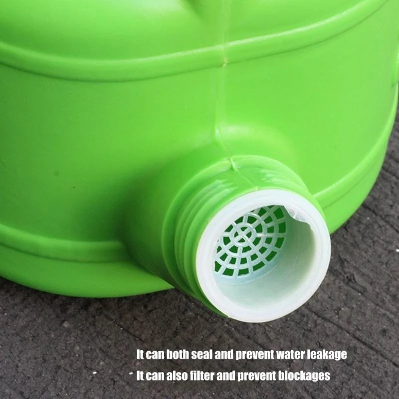 Plastic Watering Can With Detachable Shower Head – Ergonomic Curved Handle, Precise Pouring Spout, 4L/6L/8L Capacity - ZOOMNSTORE