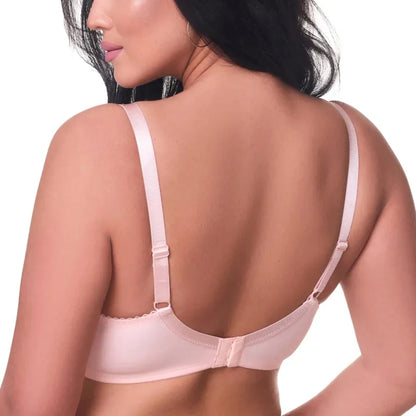 Plus Size Bras - Comfortable Lace Underwire Push Up Bra With Adjustable Straps - ZOOMNSTORE