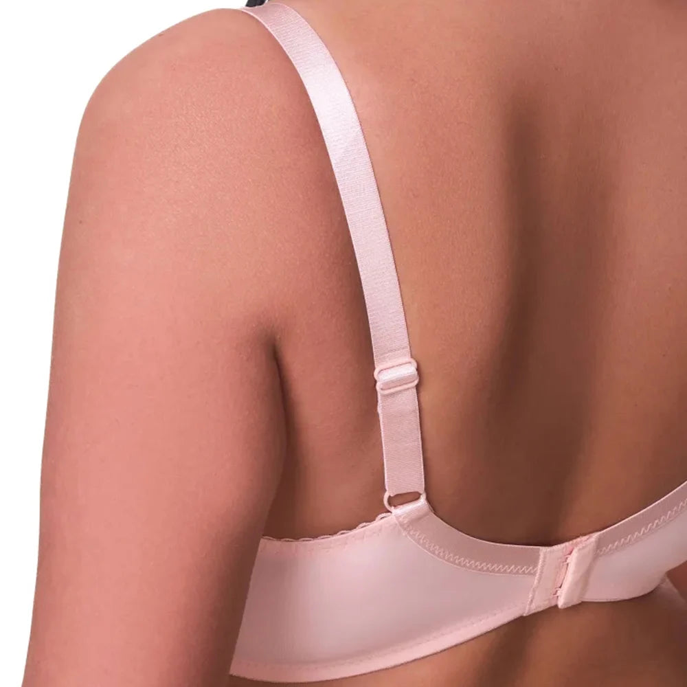 Plus Size Bras - Comfortable Lace Underwire Push Up Bra With Adjustable Straps - ZOOMNSTORE