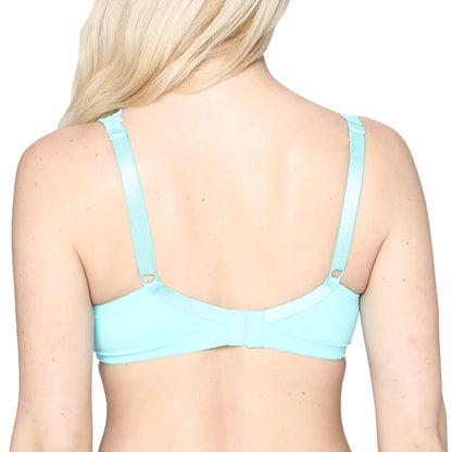 Plus Size Lace Bra - Embroidered Floral Lace Lingerie With Underwire Support - ZOOMNSTORE