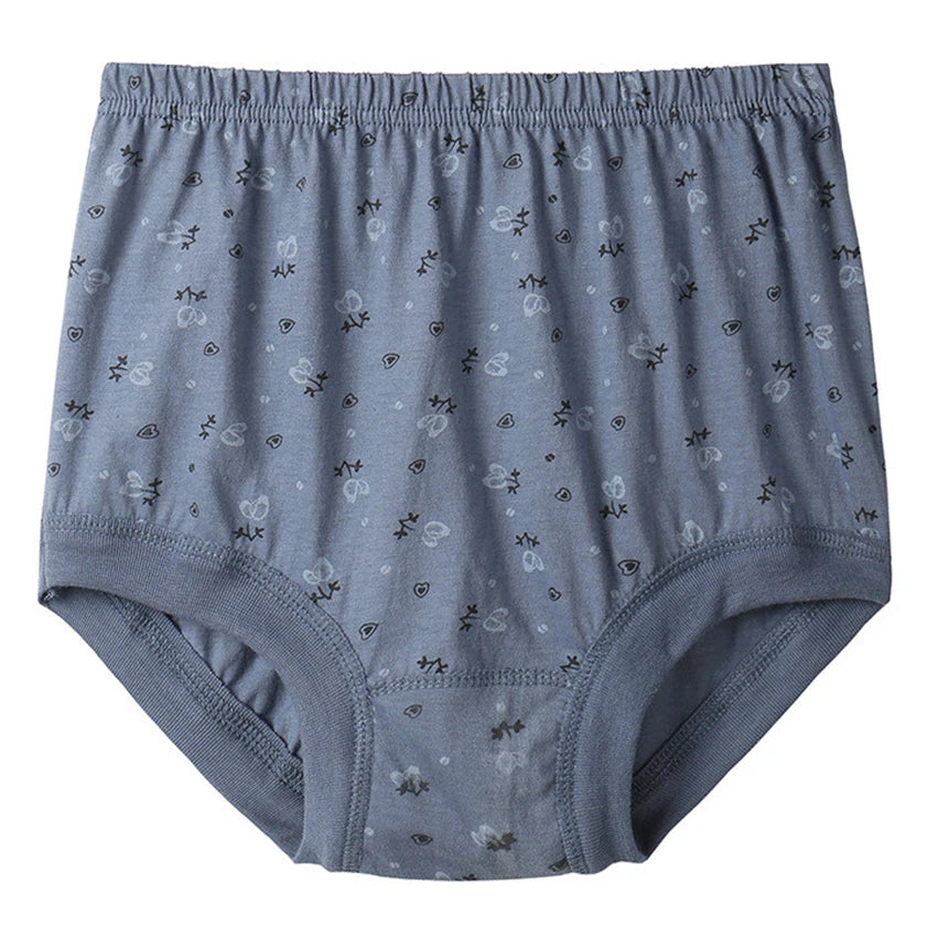 Plus Size Women's Briefs - High Waist Cotton Underwear for Comfortable Fit - ZOOMNSTORE