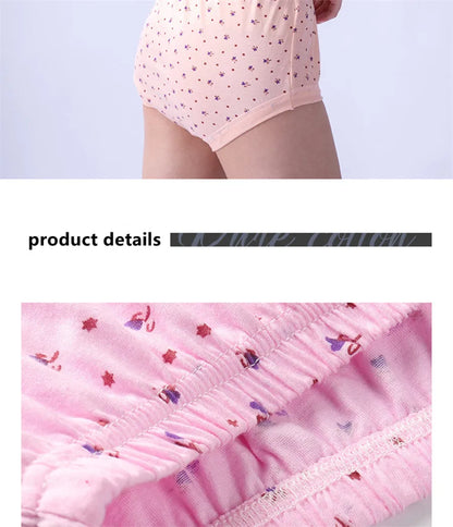Plus Size Women's Briefs - High Waist Cotton Underwear for Comfortable Fit - ZOOMNSTORE