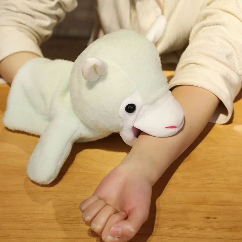 Kawaii Plush Finger Puppet Animals - Educational Monkey  Tiger Toys for Kids - ZOOMNSTORE