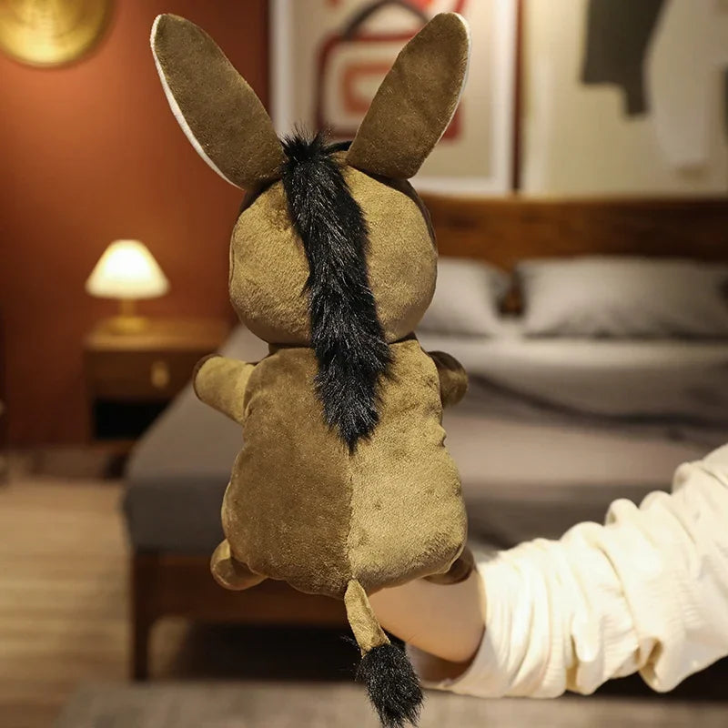 Kawaii Plush Finger Puppet Animals - Educational Monkey  Tiger Toys for Kids - ZOOMNSTORE