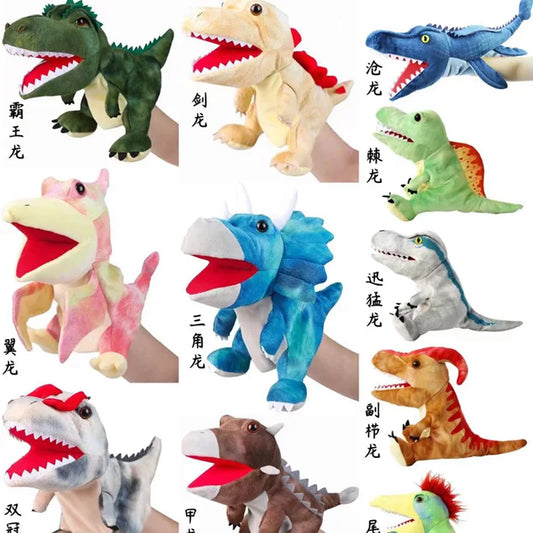 Kawaii Plush Finger Puppets - Educational Stuffed Animal Toys for Kids - ZOOMNSTORE