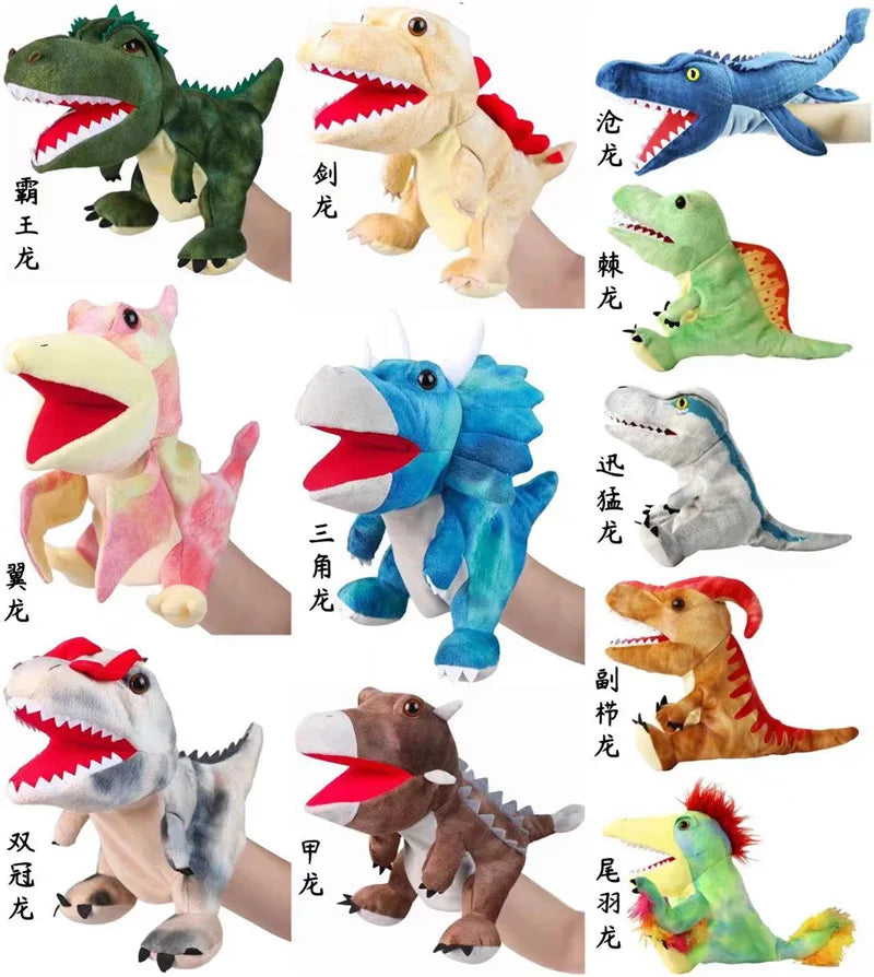 Kawaii Plush Finger Puppets - Educational Stuffed Animal Toys for Kids - ZOOMNSTORE