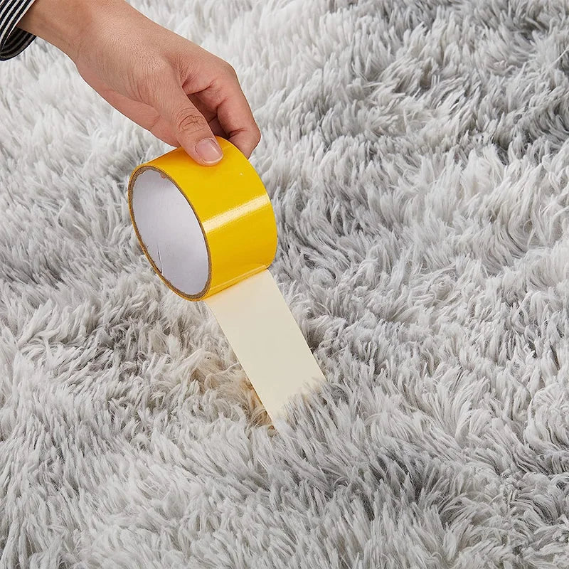 Super Soft Plush Area Rug - Fuzzy Bedroom Carpet  Living Room Mat - ZOOMNSTORE