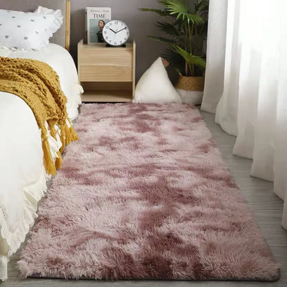 Super Soft Plush Area Rug - Fuzzy Bedroom Carpet  Living Room Mat - ZOOMNSTORE