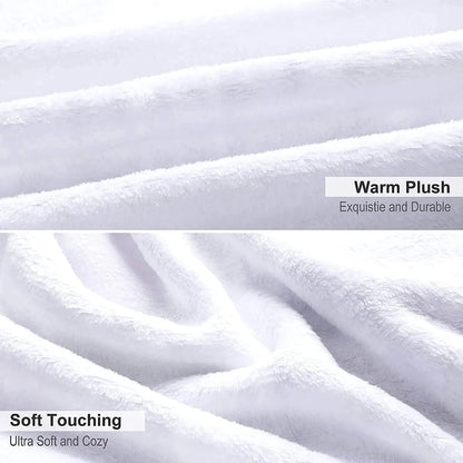 Camper Forest Pattern Blanket - Plush Travel  Sofa Throw - ZOOMNSTORE