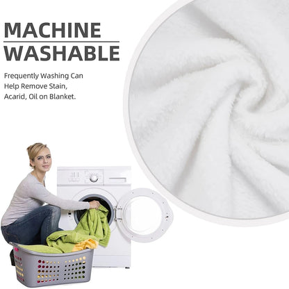 Camper Forest Pattern Blanket - Plush Travel  Sofa Throw - ZOOMNSTORE