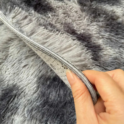 Soft Plush Living Room Rug - Modern Fluffy Carpet for Kids Playroom and Sofa - ZOOMNSTORE