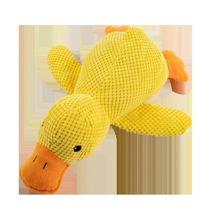 Plush Duck Dog Toy - Bite Resistant Sound Relief Companion - ZOOMNSTORE