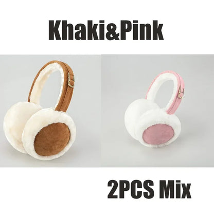 Plush Ear Muffs – Foldable Winter Ear Warmers for Men & Women | Cold Weather Protection - ZOOMNSTORE