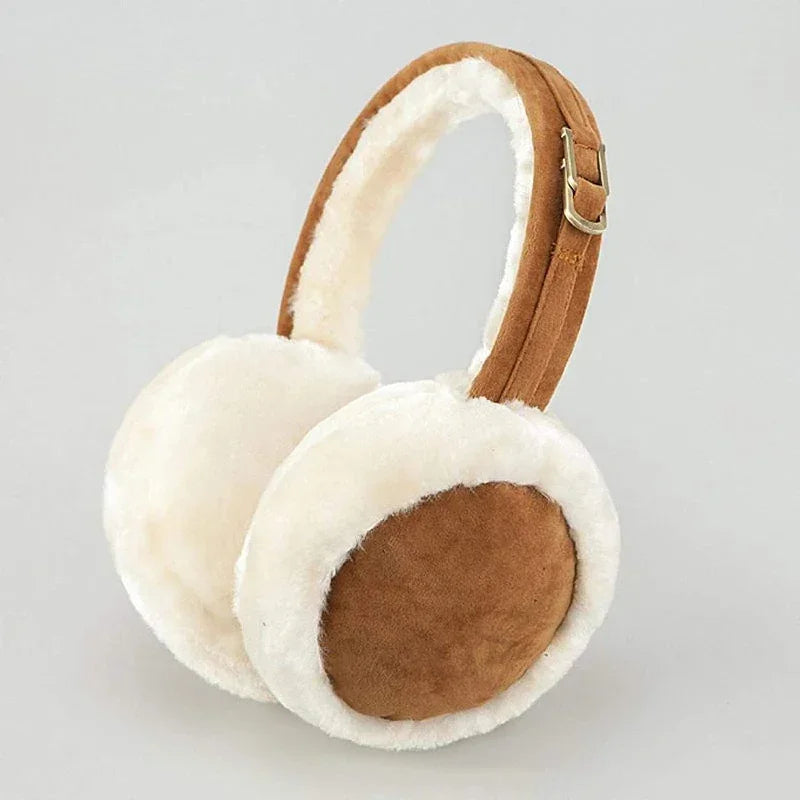 Plush Ear Muffs – Foldable Winter Ear Warmers for Men & Women | Cold Weather Protection - ZOOMNSTORE
