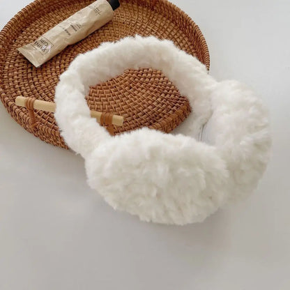 Plush Ear Warmer - Foldable Earflap Earmuffs For Winter Ear Protection Gear - ZOOMNSTORE