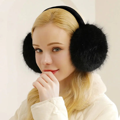 Plush Ear Warmers – Cozy Foldable Winter Ear Muffs With Soft Plush Protection - ZOOMNSTORE