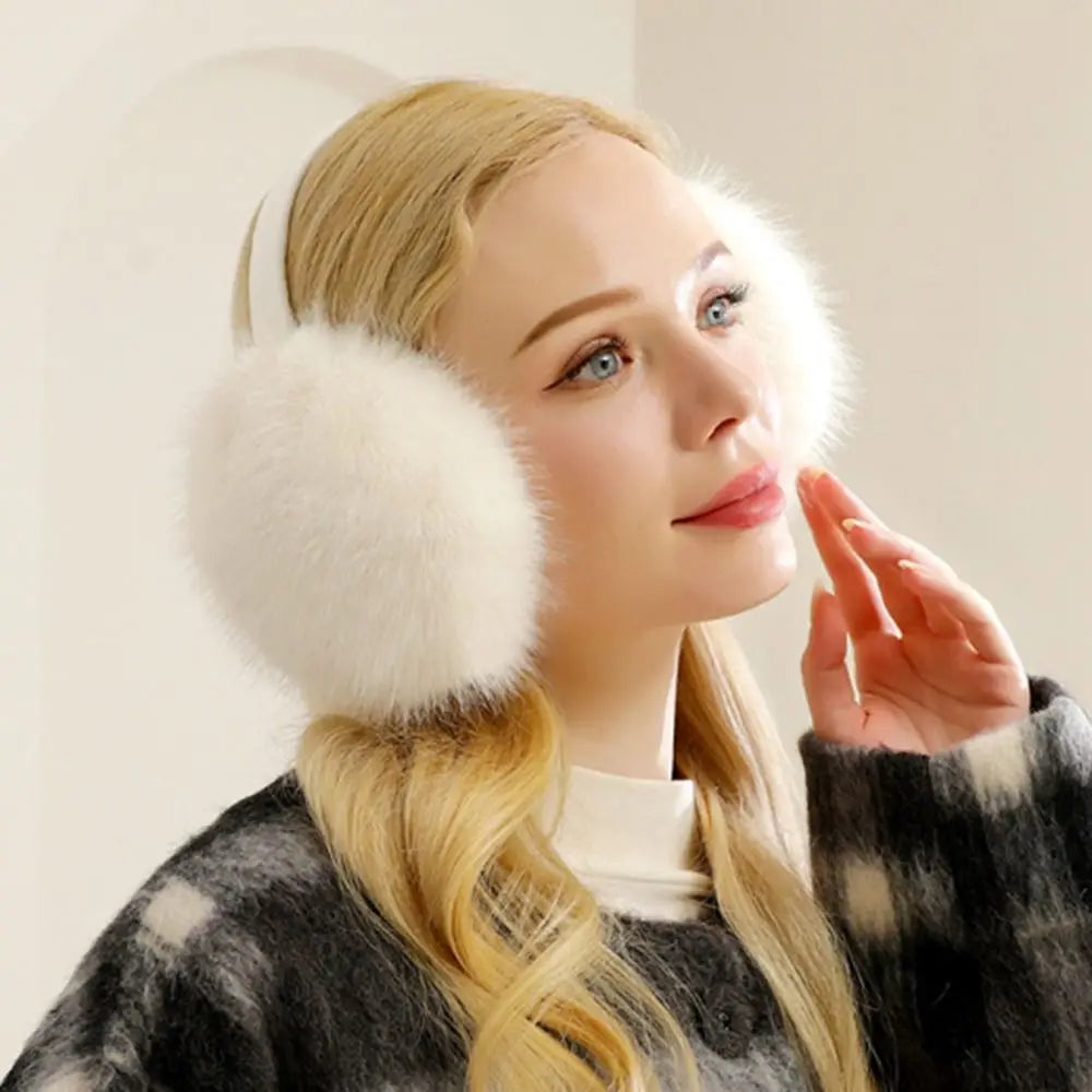Plush Ear Warmers – Cozy Foldable Winter Ear Muffs With Soft Plush Protection - ZOOMNSTORE