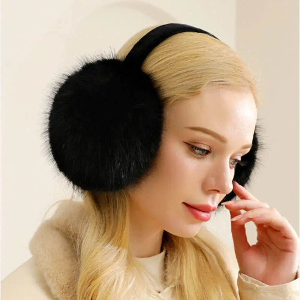 Plush Ear Warmers – Cozy Foldable Winter Ear Muffs With Soft Plush Protection - ZOOMNSTORE
