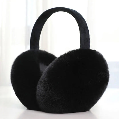 Plush Ear Warmers – Cozy Foldable Winter Ear Muffs With Soft Plush Protection - ZOOMNSTORE