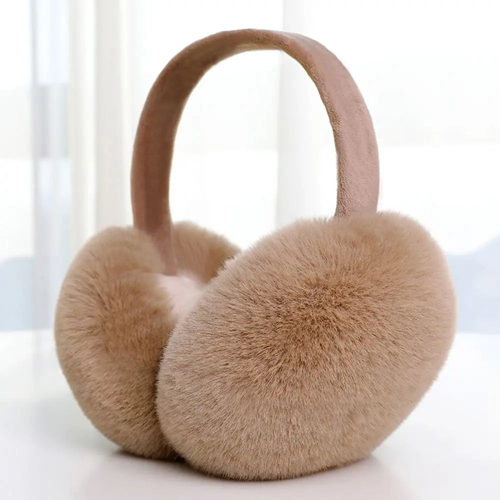 Plush Ear Warmers – Cozy Foldable Winter Ear Muffs With Soft Plush Protection - ZOOMNSTORE