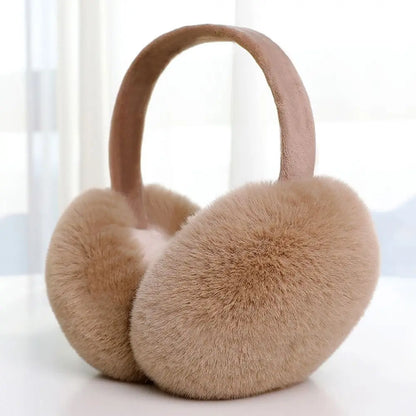 Plush Ear Warmers – Cozy Foldable Winter Ear Muffs With Soft Plush Protection - ZOOMNSTORE